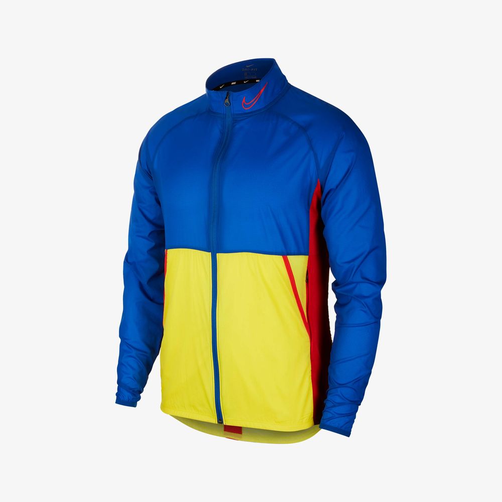 Chaqueta Nike Cortavientos de fútbol Dri Fit Academy Big Swoosh. Hombre