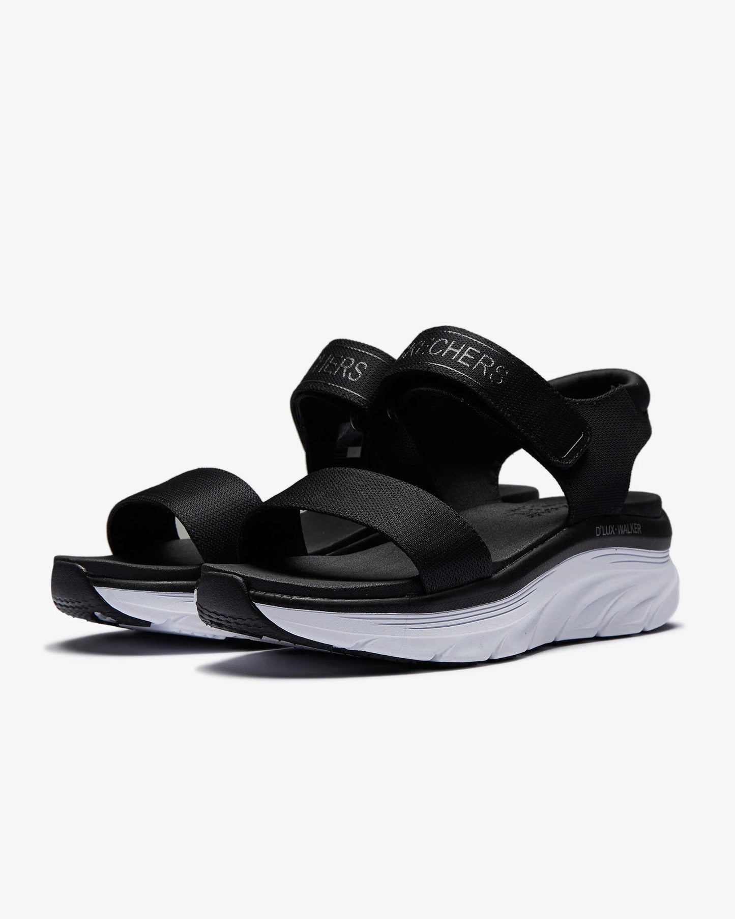 Sandalias Skechers Relaxed Fit®: D'Lux Walker - New Block-Mujer