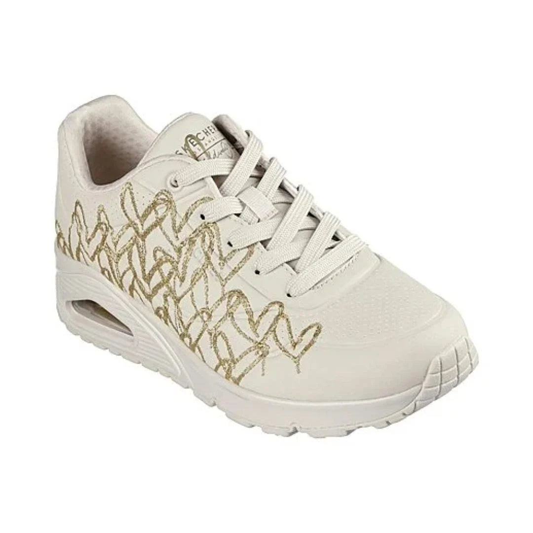 Skechers Street Uno - Golden Heart JGoldcrown. Mujer