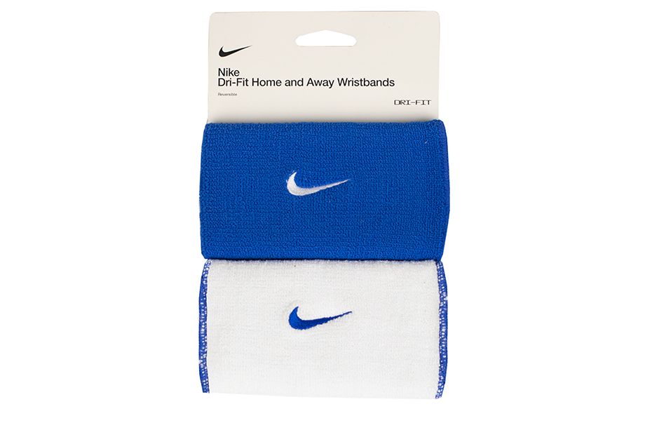 Muñequeras Nike Doublewide local y visitante 2PK.