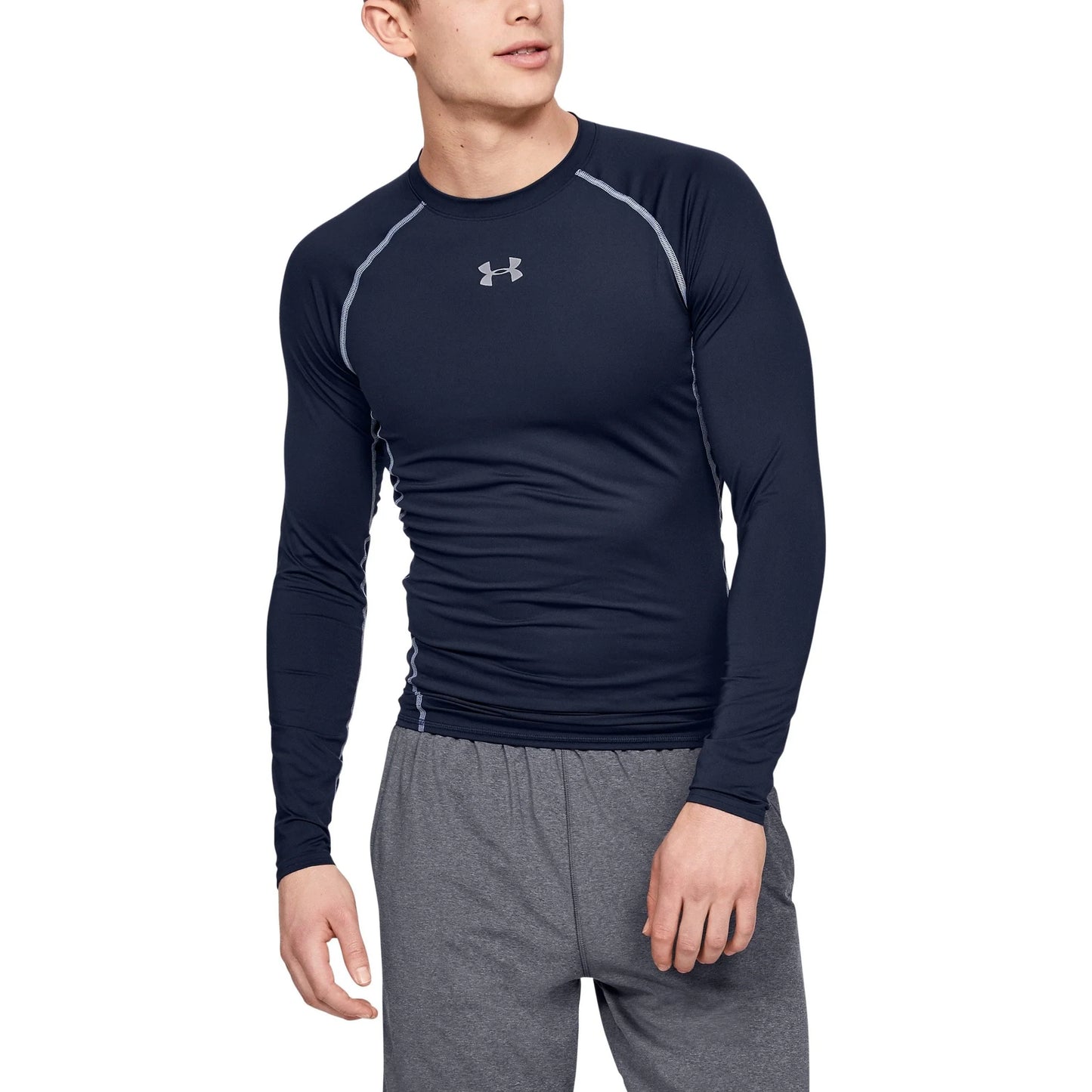Camiseta HeatGear Armour Long Sleeve Compression. Hombre