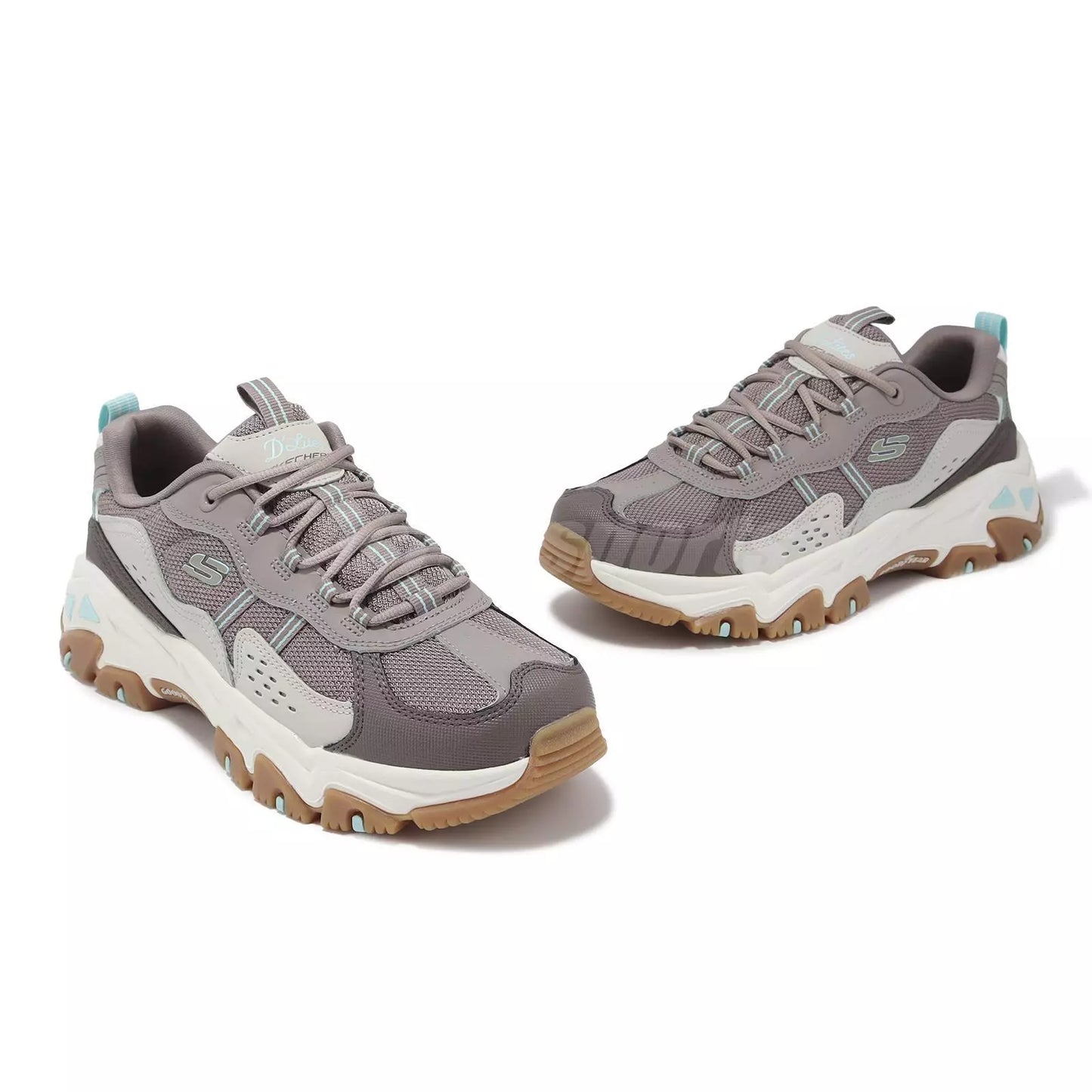 Skechers D'Lites Hiker modelo off-road. Mujer