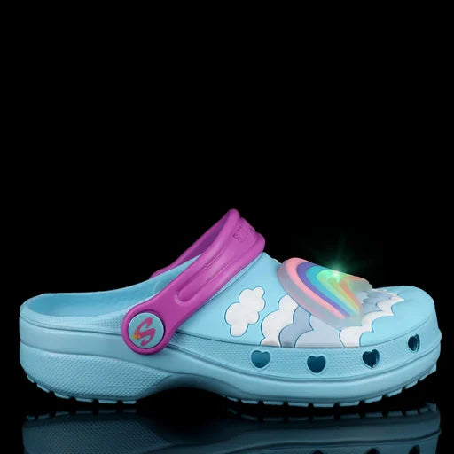 Sandalia Skechers Lights-Heart Charmer. Niña