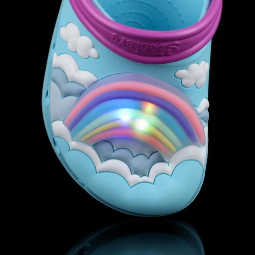 Sandalia Skechers Lights-Heart Charmer. Niña
