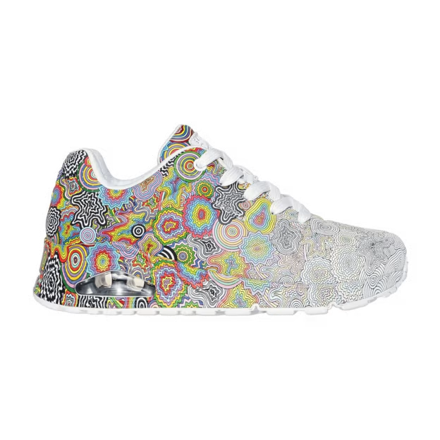 Skechers UNO - KALEIDOSCOPE DREAM. Mujer