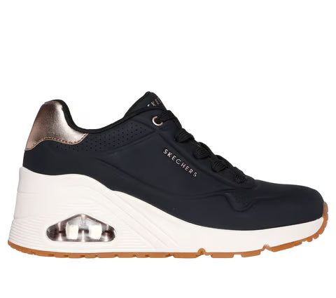 Skechers Uno Wedge - HI Steps. Mujer