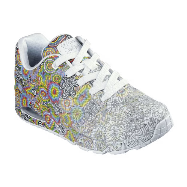 Skechers UNO - KALEIDOSCOPE DREAM. Mujer