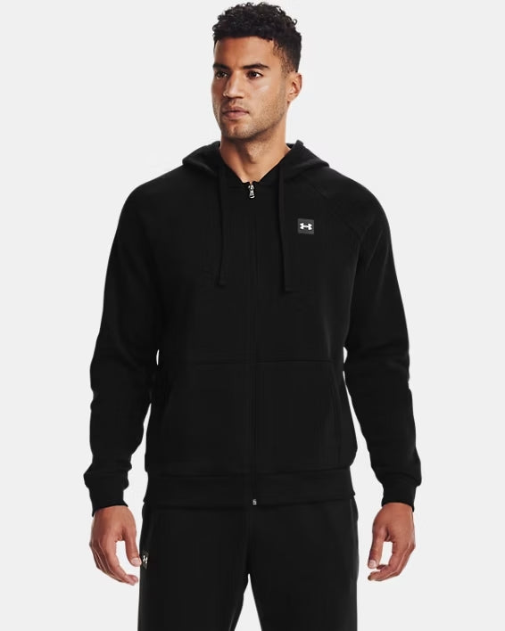 Buso Under Armour Negro Rival Fleece. Hombre