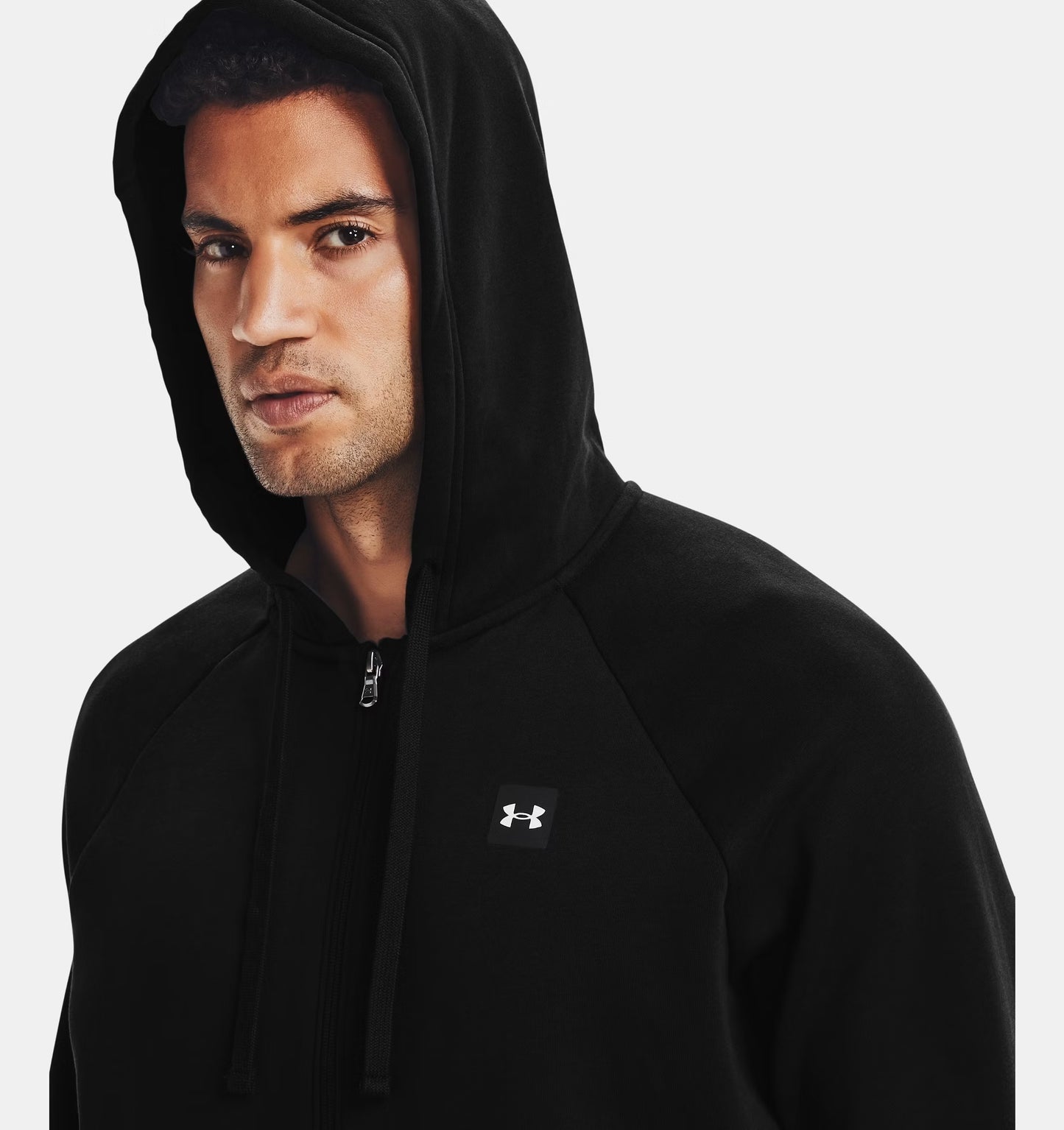 Buso Under Armour Negro Rival Fleece. Hombre