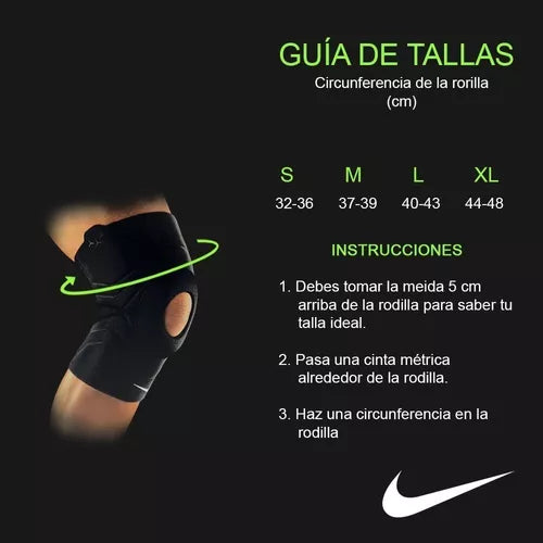 Rodillera Nike Open Patella Knee Sleeve 2.0