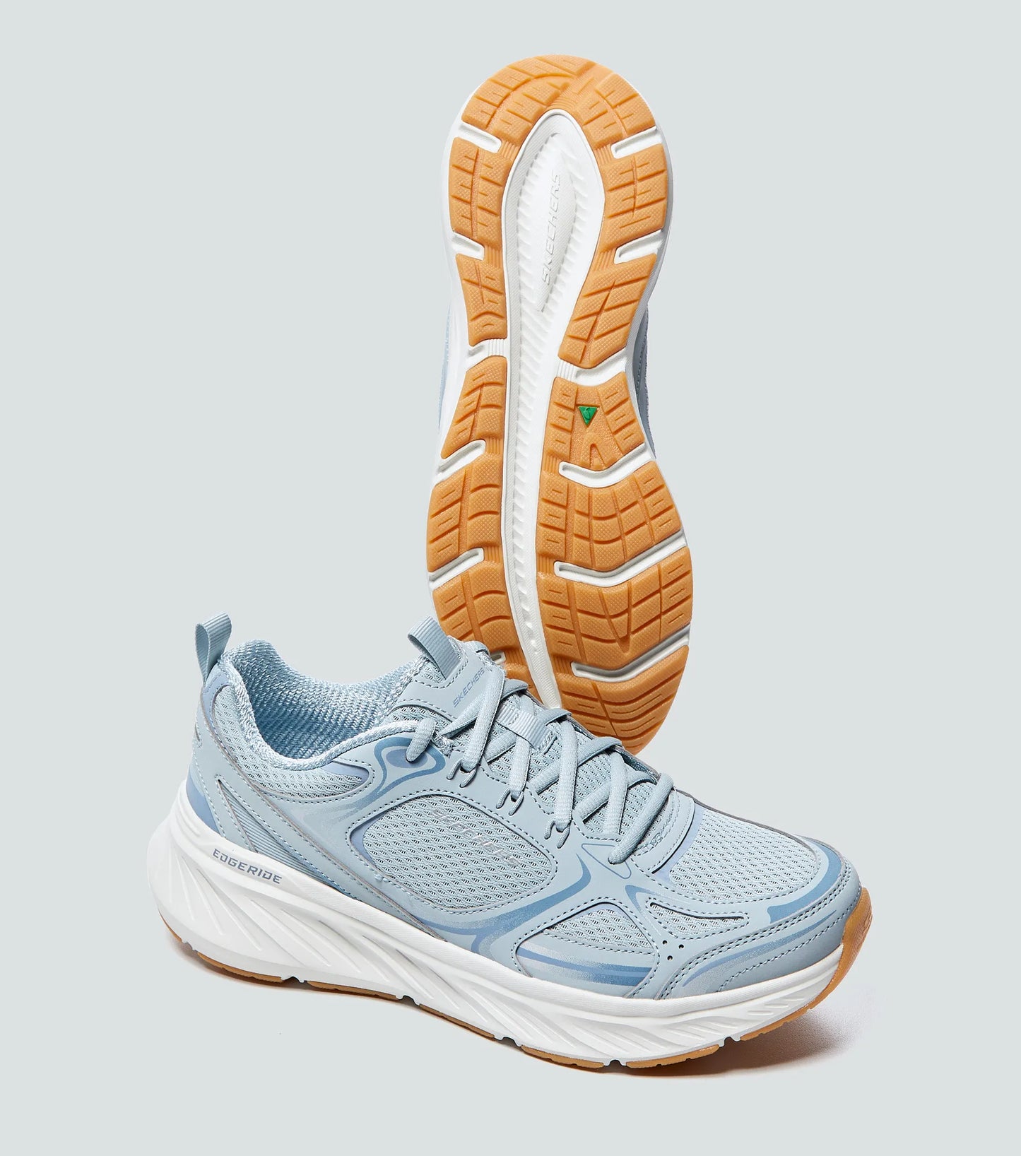 Skechers relaxed fit®: Edgeride - silver eclipse. Mujer