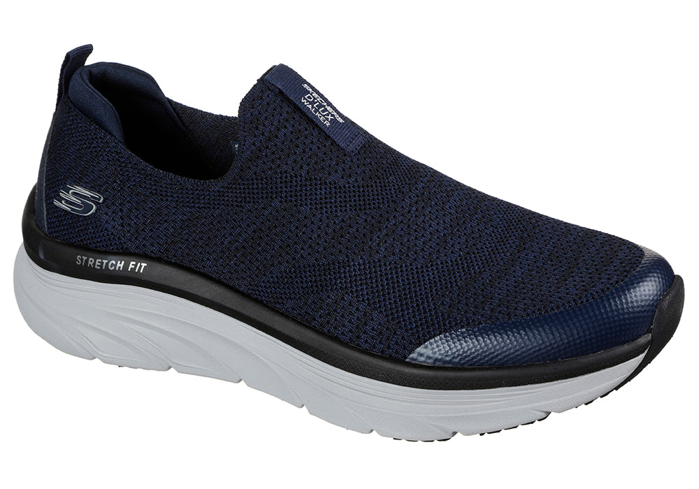 Skechers D'Lux Relaxed Fit Slip On Quick Upgrade Walker Hombre
